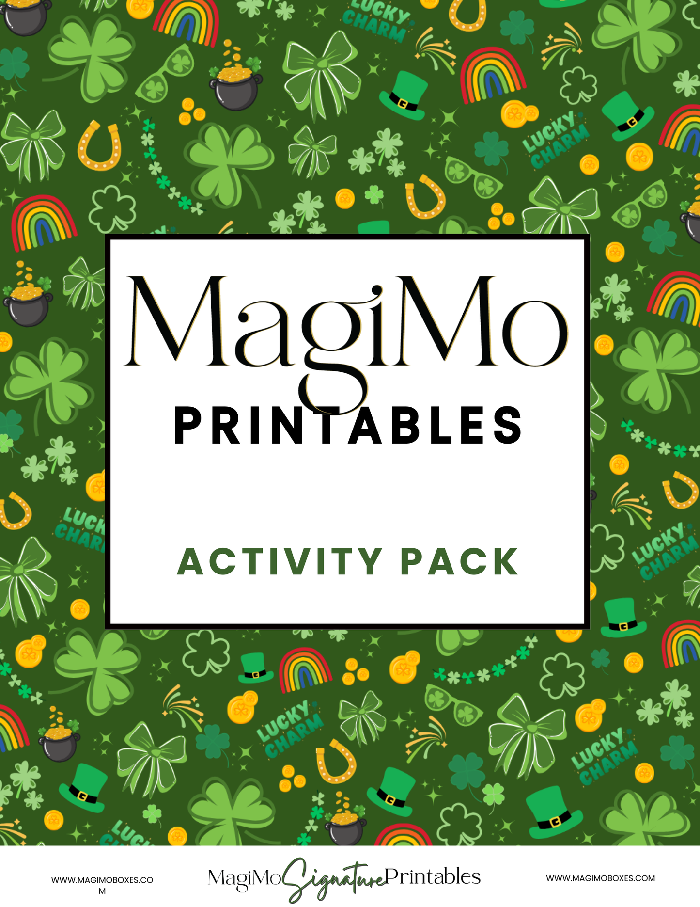 St. Patrick's Day Printables - Activity Pack