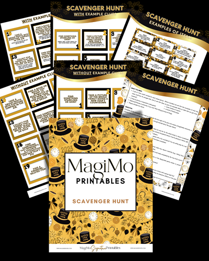 New Year's - MagiMo Exclusive Printables Ultimate Bundle – All the Fun You Need in One Pack! [Digital Files]