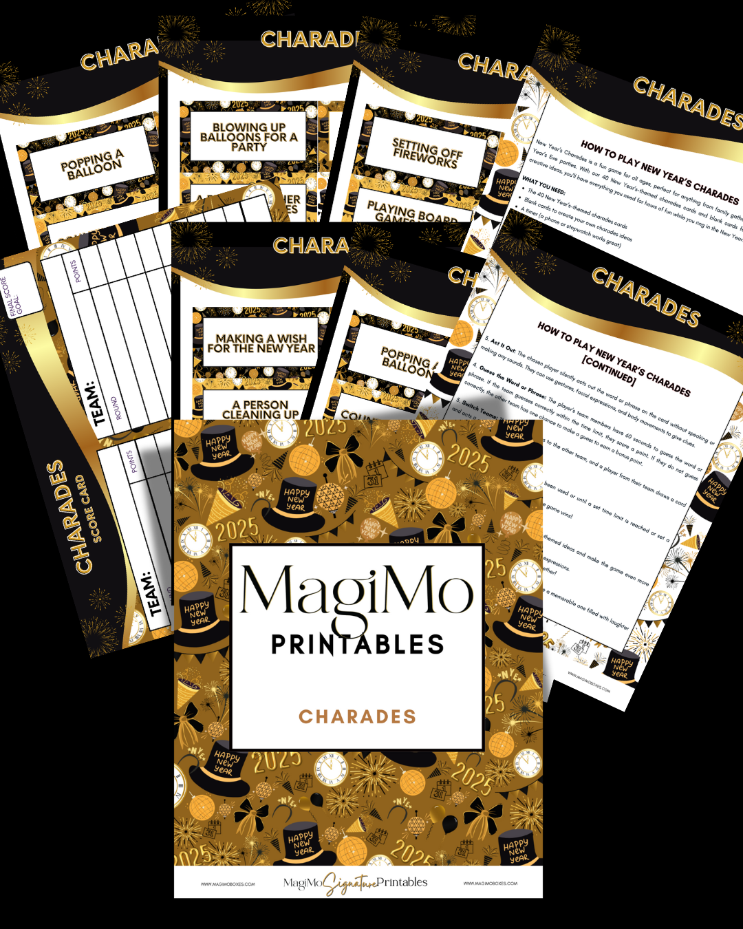 New Year's - MagiMo Exclusive Printables Ultimate Bundle – All the Fun You Need in One Pack! [Digital Files]