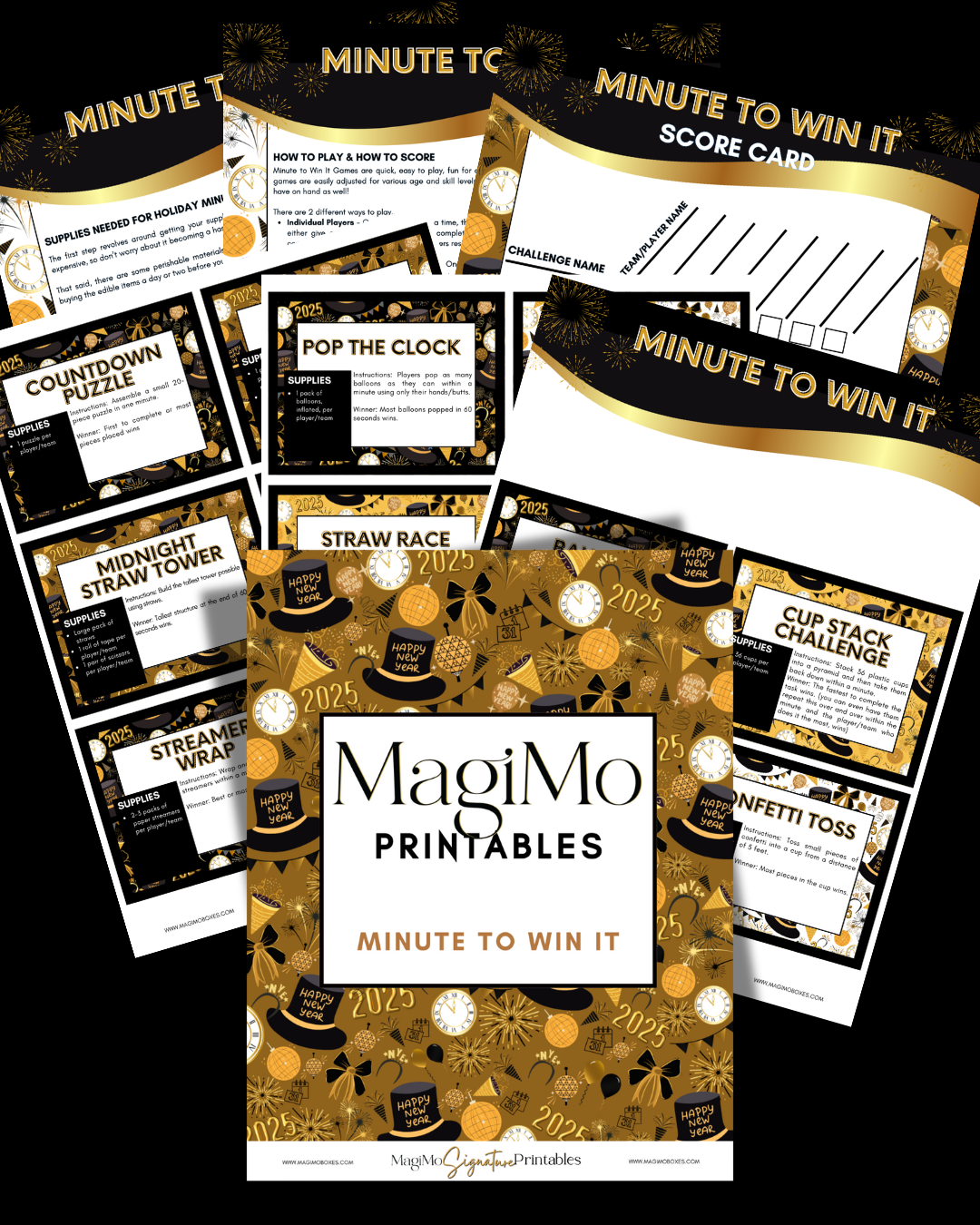 New Year's - MagiMo Exclusive Printables Ultimate Bundle – All the Fun You Need in One Pack! [Digital Files]