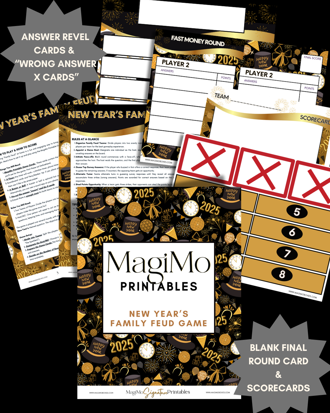 New Year's - MagiMo Exclusive Printables Ultimate Bundle – All the Fun You Need in One Pack! [Digital Files]