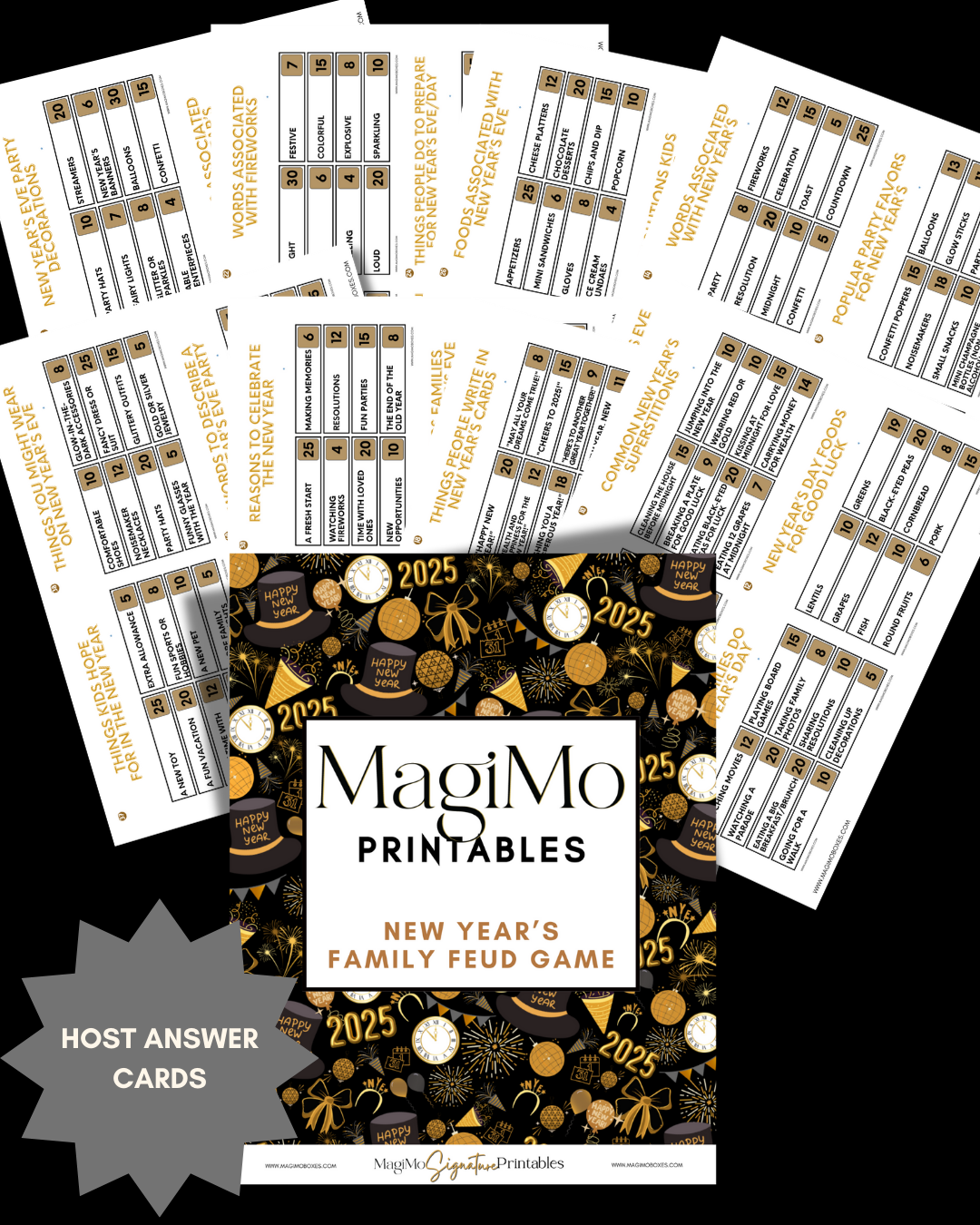 New Year's - MagiMo Exclusive Printables Ultimate Bundle – All the Fun You Need in One Pack! [Digital Files]