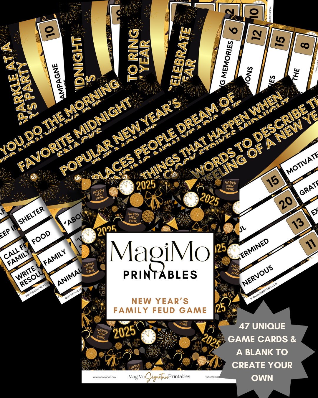 New Year's - MagiMo Exclusive Printables Ultimate Bundle – All the Fun You Need in One Pack! [Digital Files]