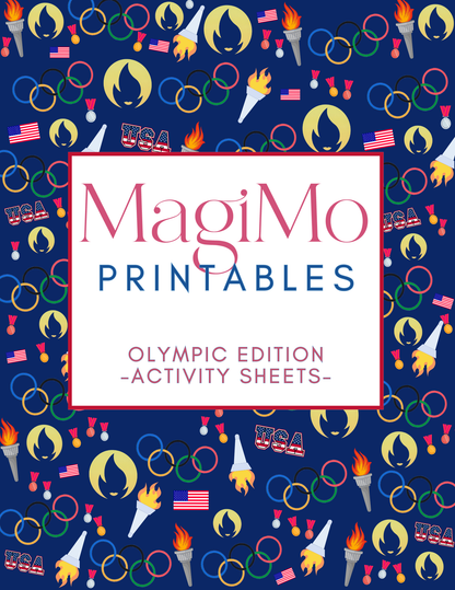 Olympics - MagiMo Printables - Activity Sheets [Digital File]