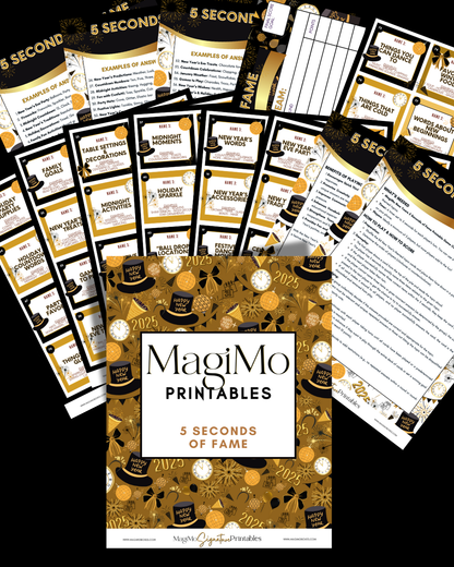 New Year's - MagiMo Exclusive Printables Ultimate Bundle – All the Fun You Need in One Pack! [Digital Files]