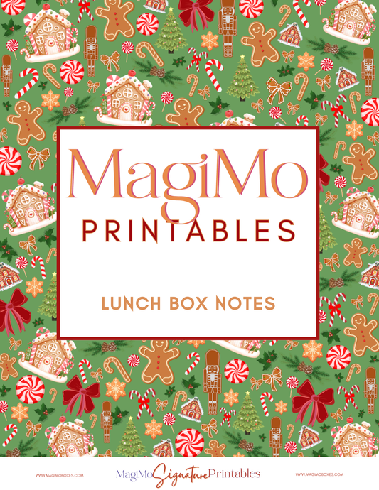 10. Christmas Holiday Lunch Notes [Printable - Digital File]