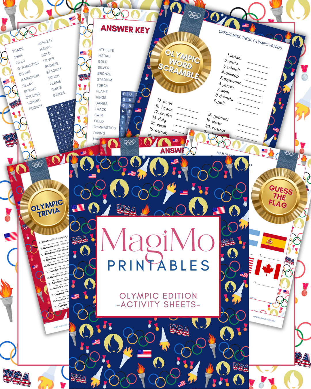 Olympics - MagiMo Exclusive Printables - Full Pack [Digital File]