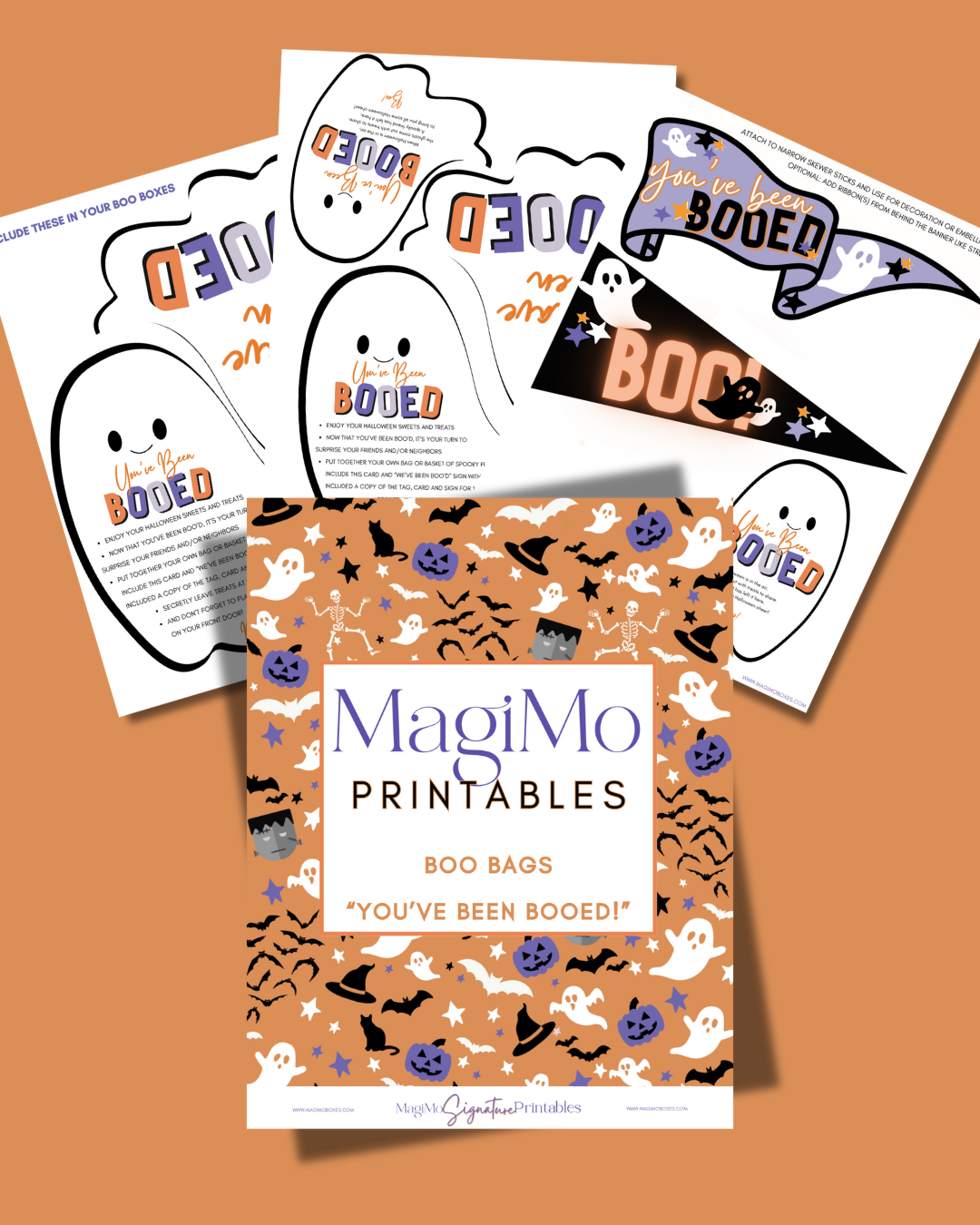 Halloween Boo Bag Printables - You've Been Booed! [Printable-Digital File]