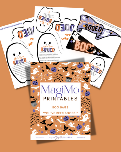 Halloween Boo Bag Printables - You've Been Booed! [Printable-Digital File]