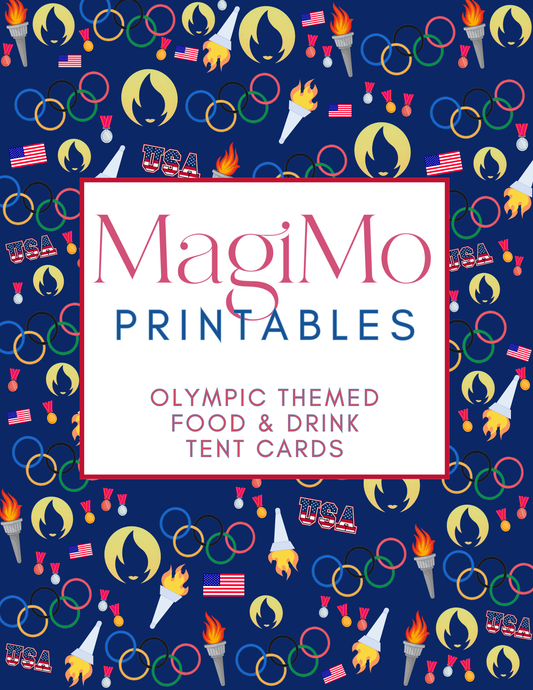 Olympics - MagiMo Printables - Food & Drink Signs [Digital File]