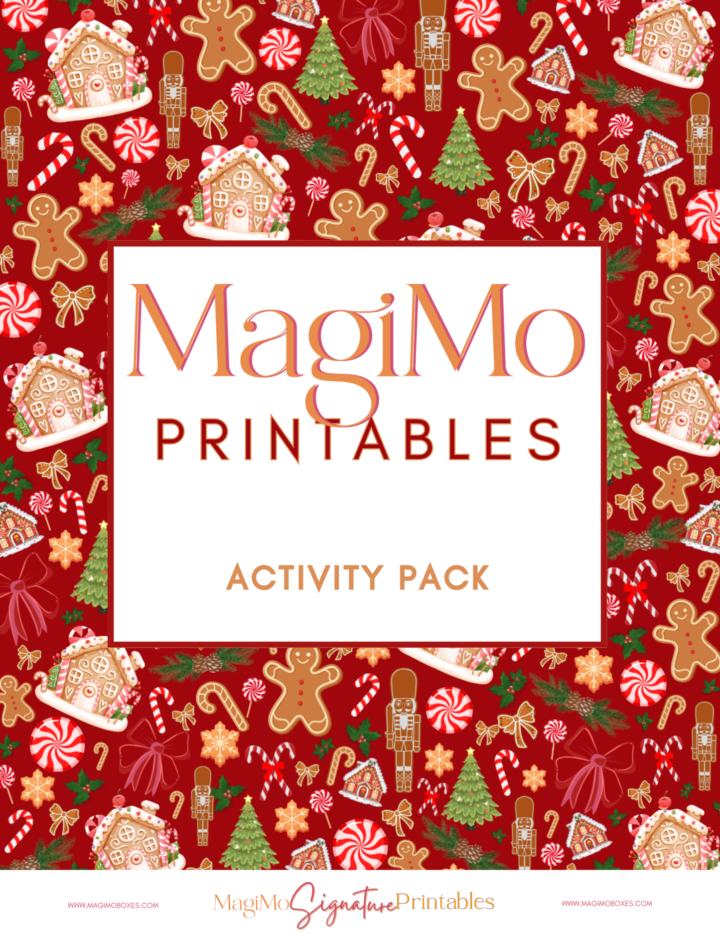 2. Christmas Holiday Activity Pack [Printable - Digital File]