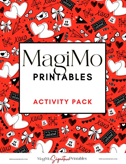 Valentine's Day - MagiMo Printables - Activity Pack [Printable - Digital File]