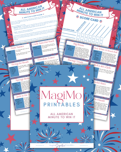 Complete Stars & Stripes Printables [Digital File]