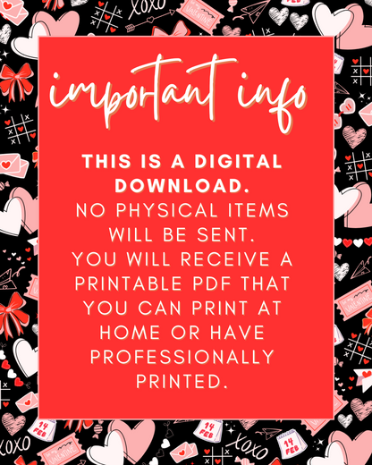 Valentine's Day - MagiMo Printables - Activity Pack [Printable - Digital File]