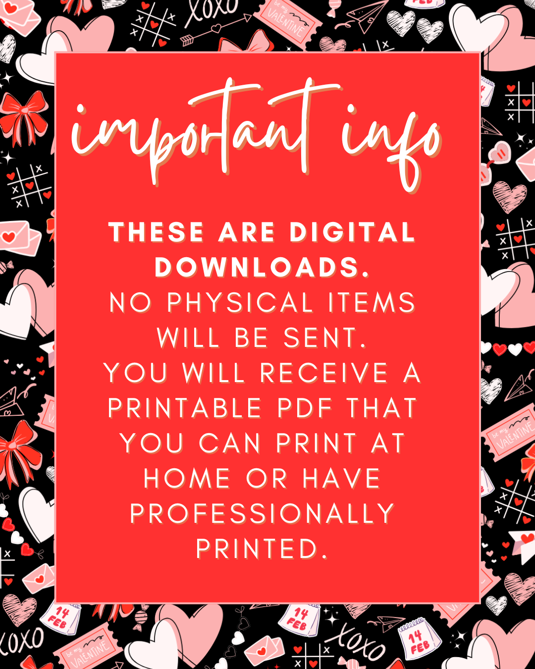 Valentine's Day - MagiMo Printables - Valentine's Trivia [Printable-Digital File]