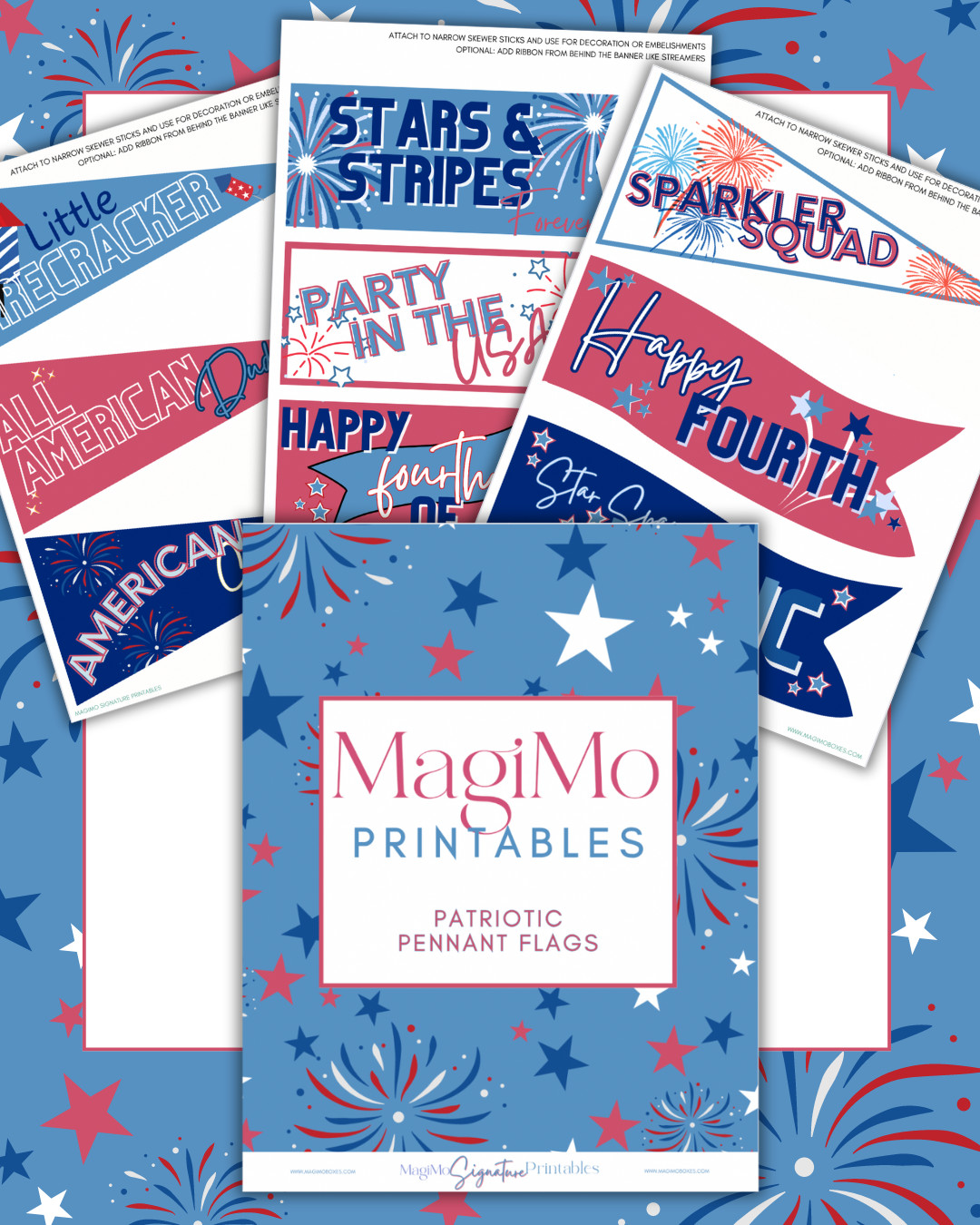 Complete Stars & Stripes Printables [Digital File]