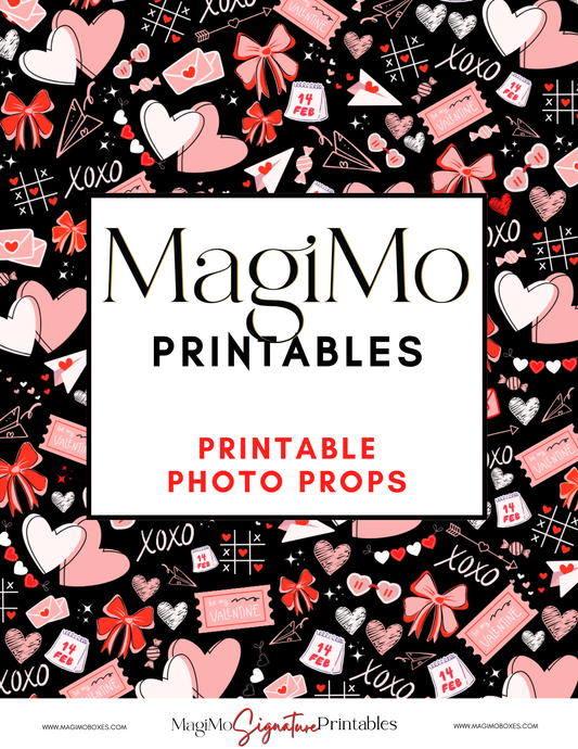 Valentine's Day - MagiMo Printables -  Photo Props [Printable - Digital File]