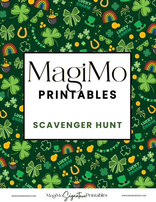 St. Patrick's Day Printables - Scavenger Hunt