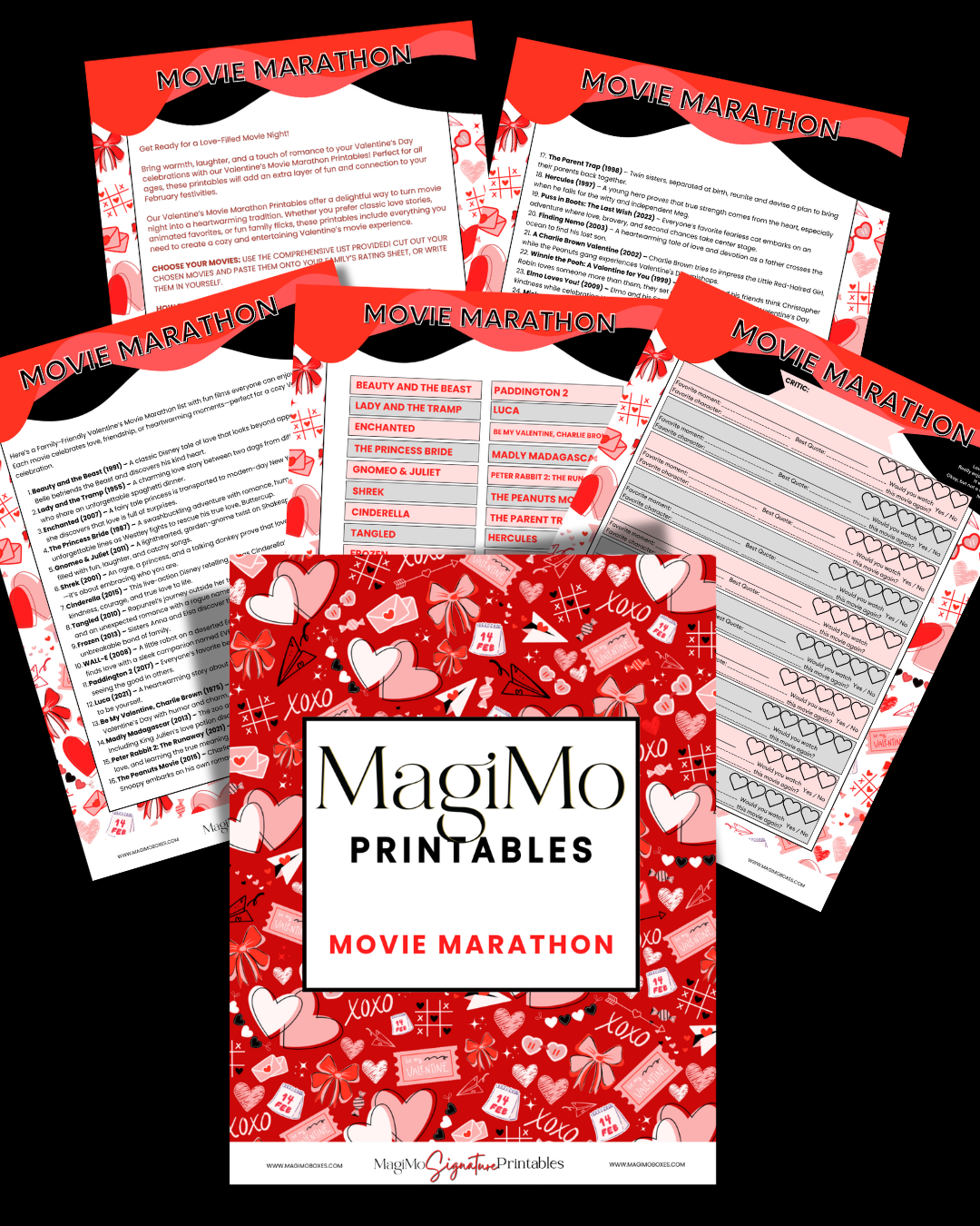 Valentine's Day - MagiMo Exclusive Printables Ultimate Bundle – All the Fun You Need in One Pack! [Digital Files]